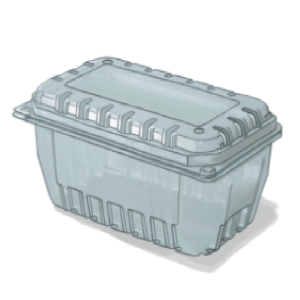 Clamshell 500 Grs